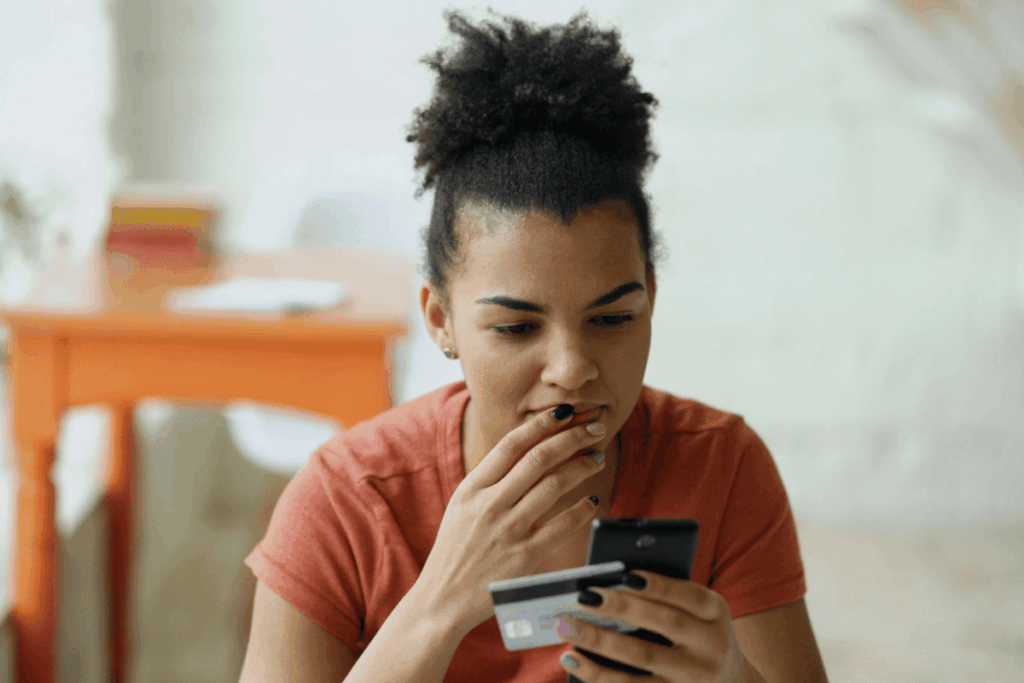 Consumer working with credit professional to review report sections and improve FICO score