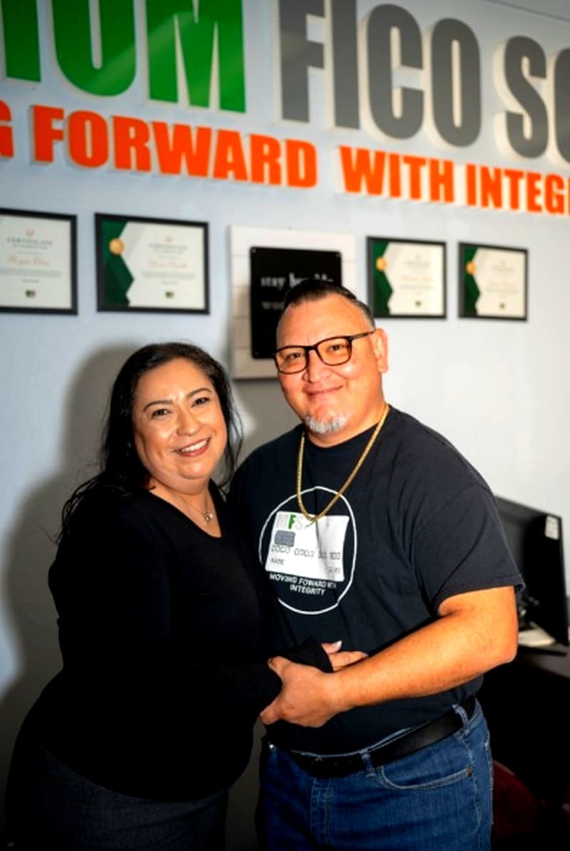 Maximum FICO Score founders Isaac and Lourdes Palacios